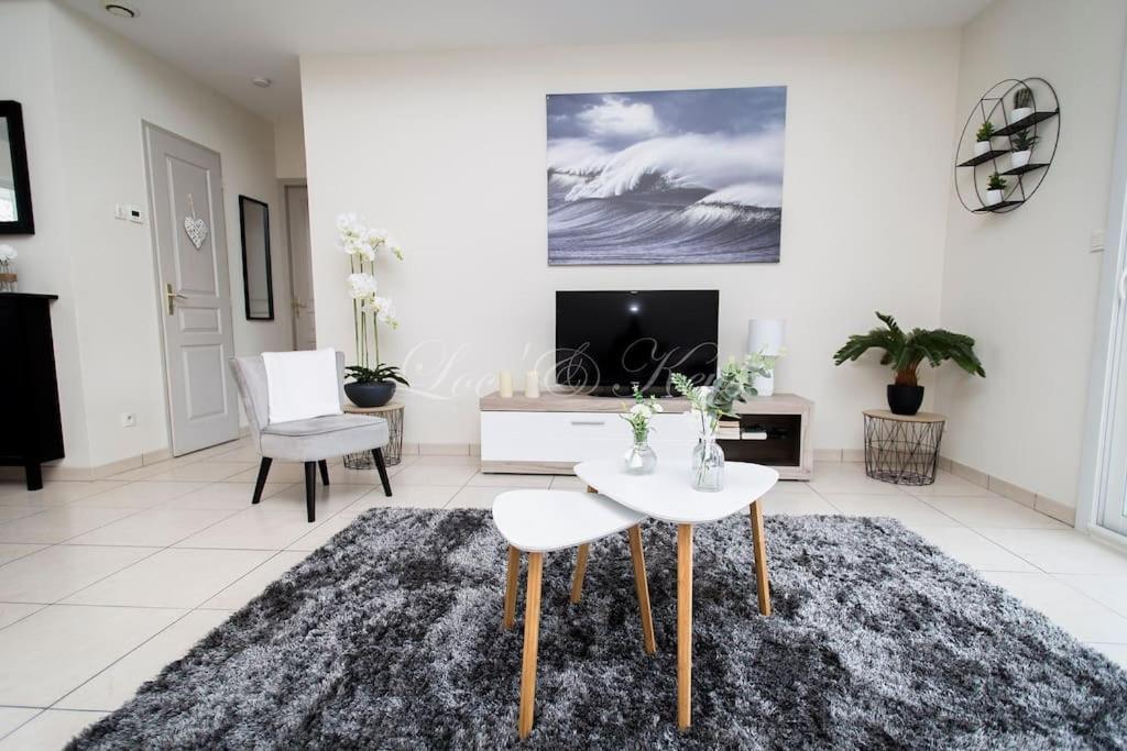 Ravissante Maison Cosy 4* Biscarrosse Proche Lac ภายนอก รูปภาพ