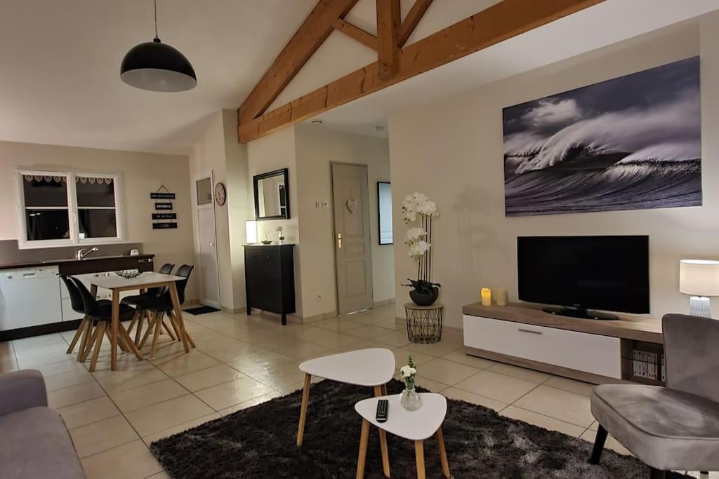 Ravissante Maison Cosy 4* Biscarrosse Proche Lac ภายนอก รูปภาพ