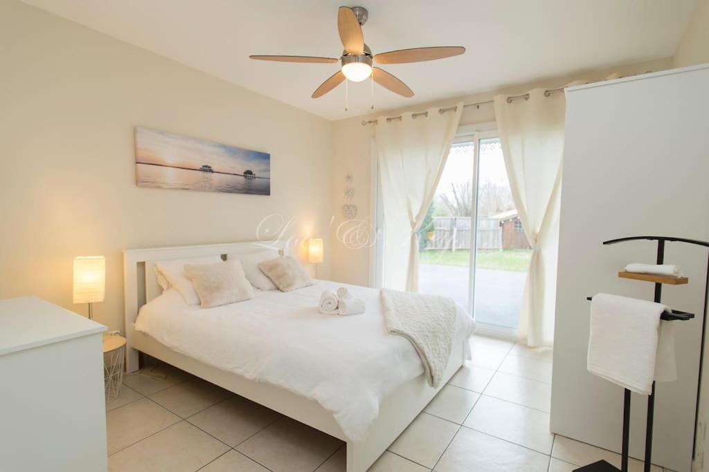 Ravissante Maison Cosy 4* Biscarrosse Proche Lac ภายนอก รูปภาพ